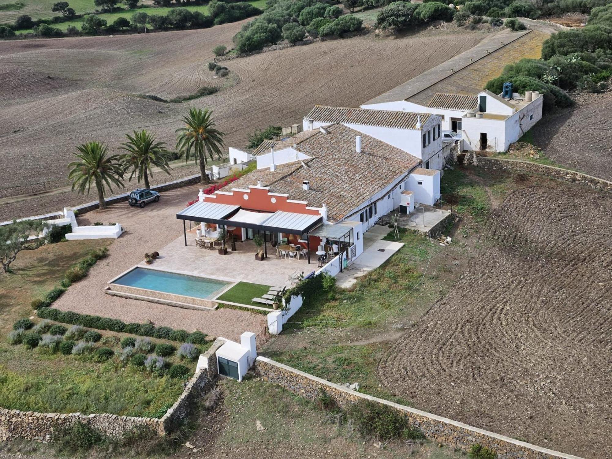 Casa Rural Bini Aumaia Es Mercadal Exterior photo